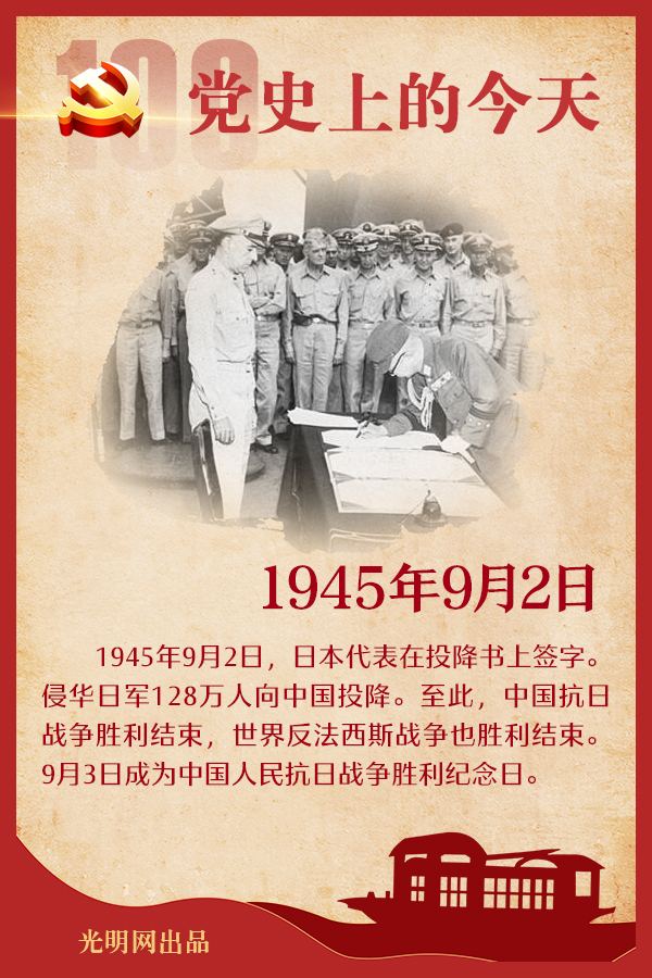 【党史上的今天】9月2日