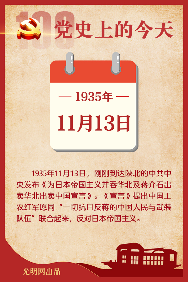 【党史上的今天】11月13日